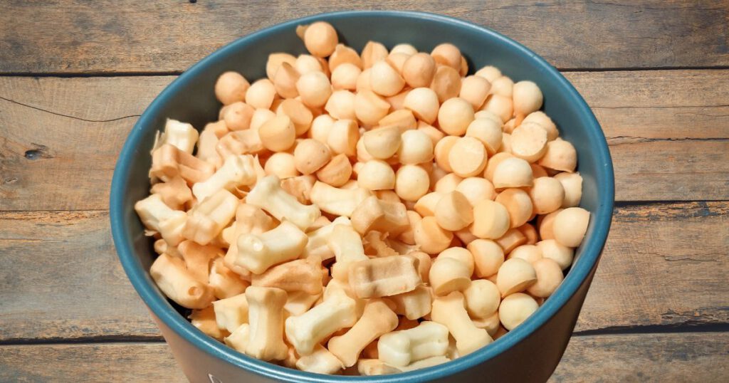 Backmatte Hundekekse Käse